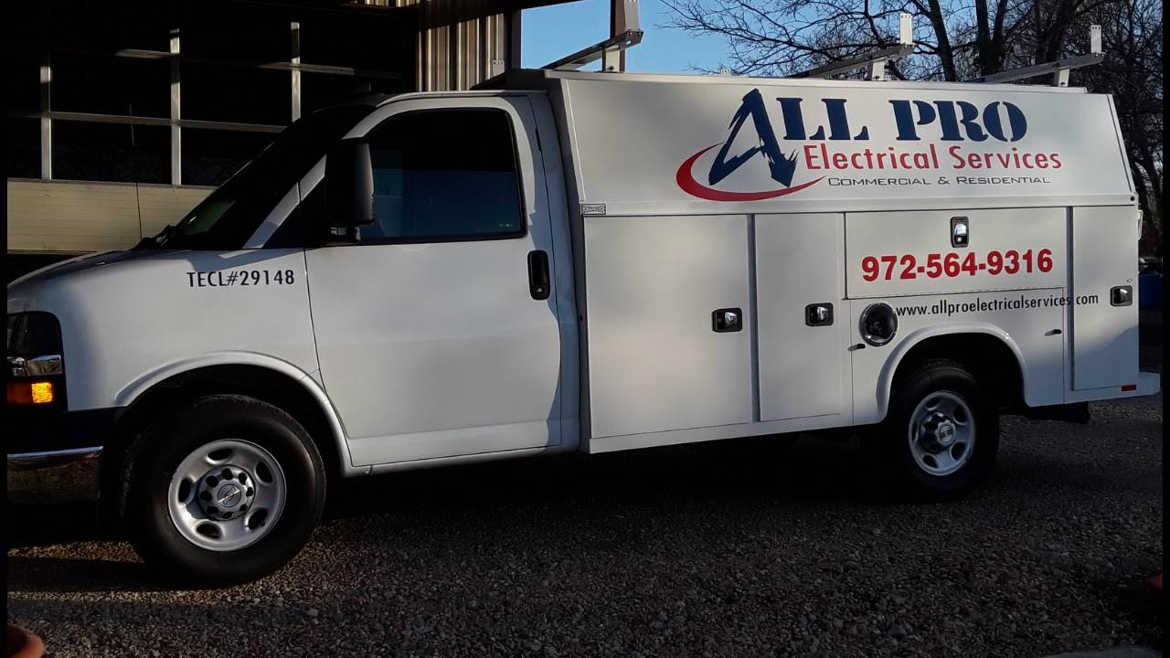 All Pro Electrical Services Truck