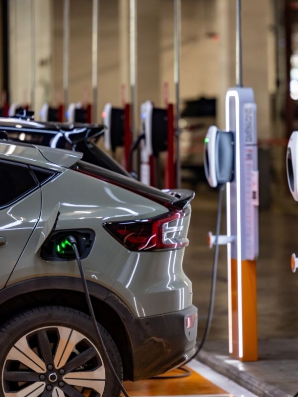 An EV Charging Station installed on a commercial property. 